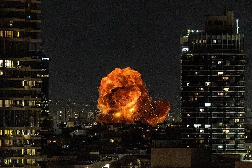 شب اول جنگ در تل‌آویو