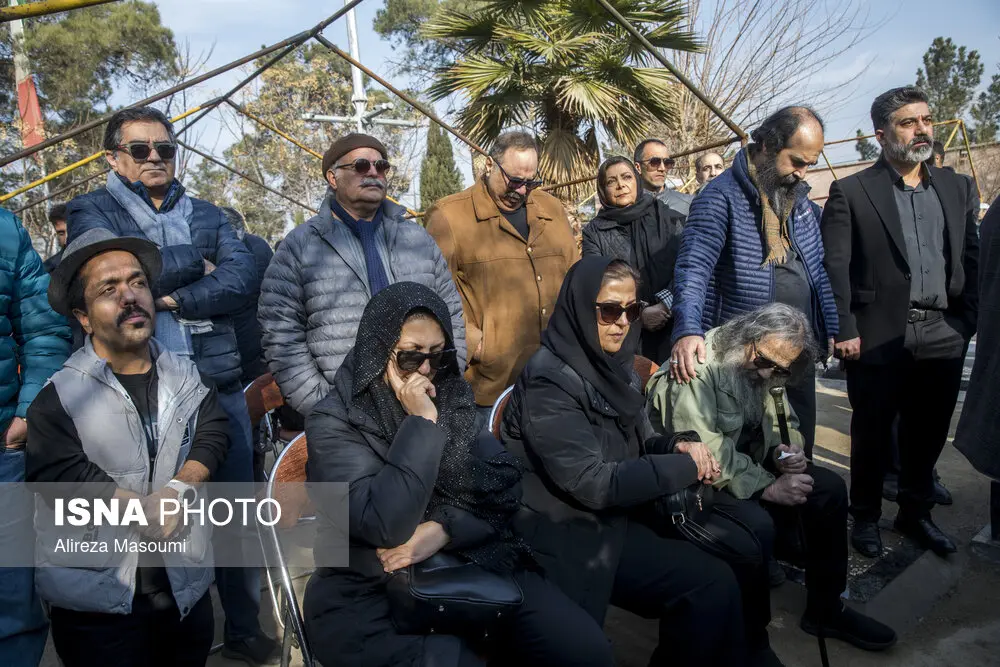 خاکسپاری سعید پیردوست