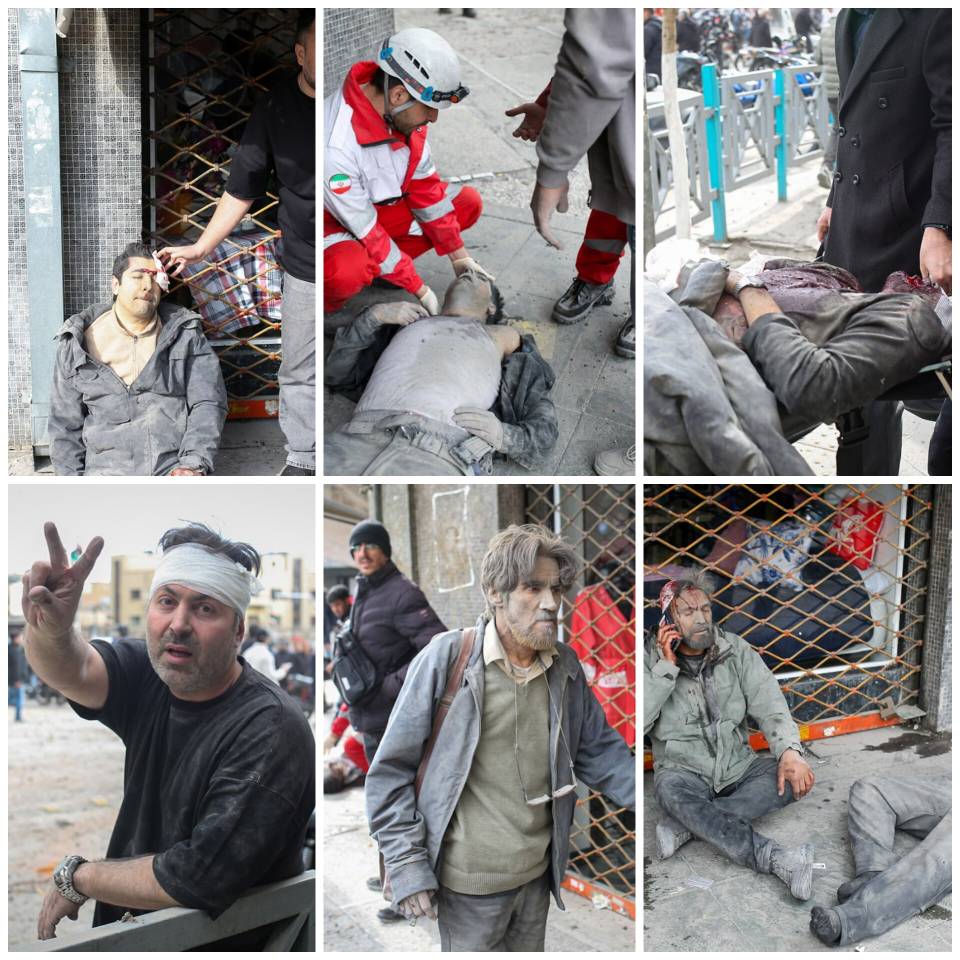 مجروحان تهرانی