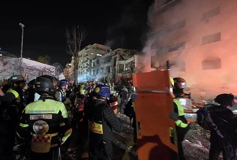 شب اول جنگ در تل‌آویو