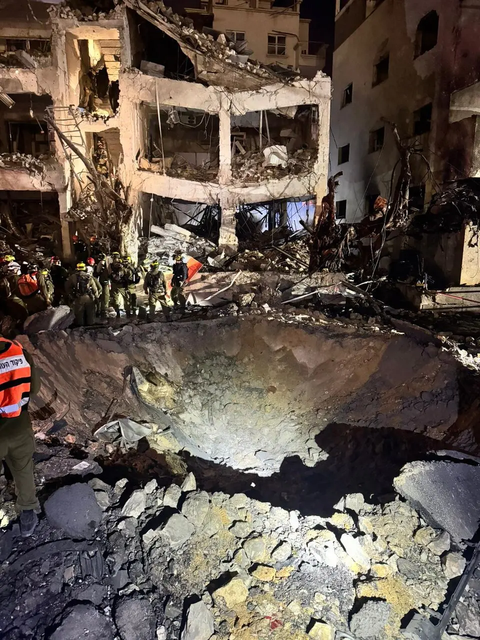 شب اول جنگ در تل‌آویو