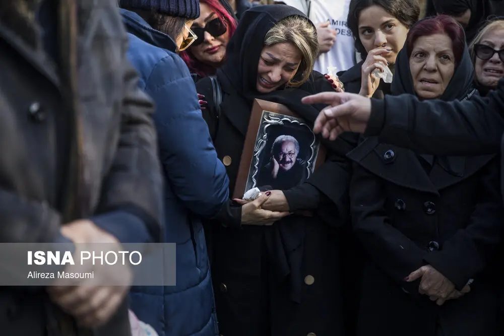 خاکسپاری سعید پیردوست