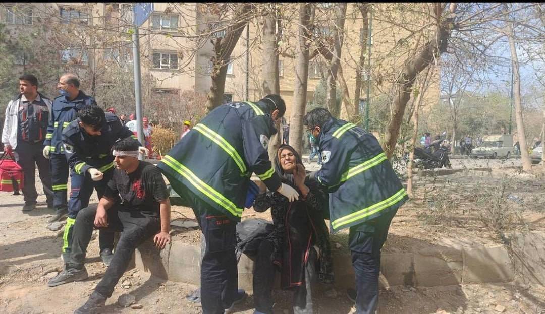 حمله به پایگاه اورژانس تهران 