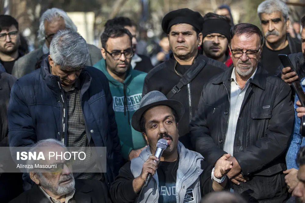 خاکسپاری سعید پیردوست