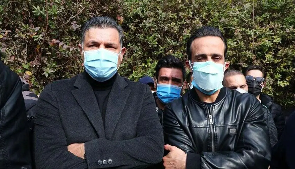 تصاویر علی کریمی و علی دایی در موزه افتخارات بایرن مونیخ / عکس