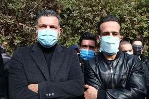 تصاویر علی کریمی و علی دایی در موزه افتخارات بایرن مونیخ / عکس