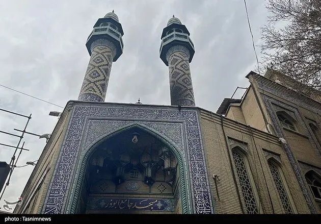 آتش سوزی مسجد