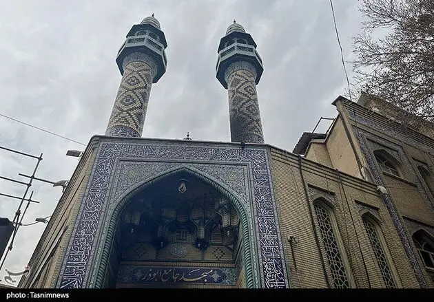 آتش سوزی مسجد