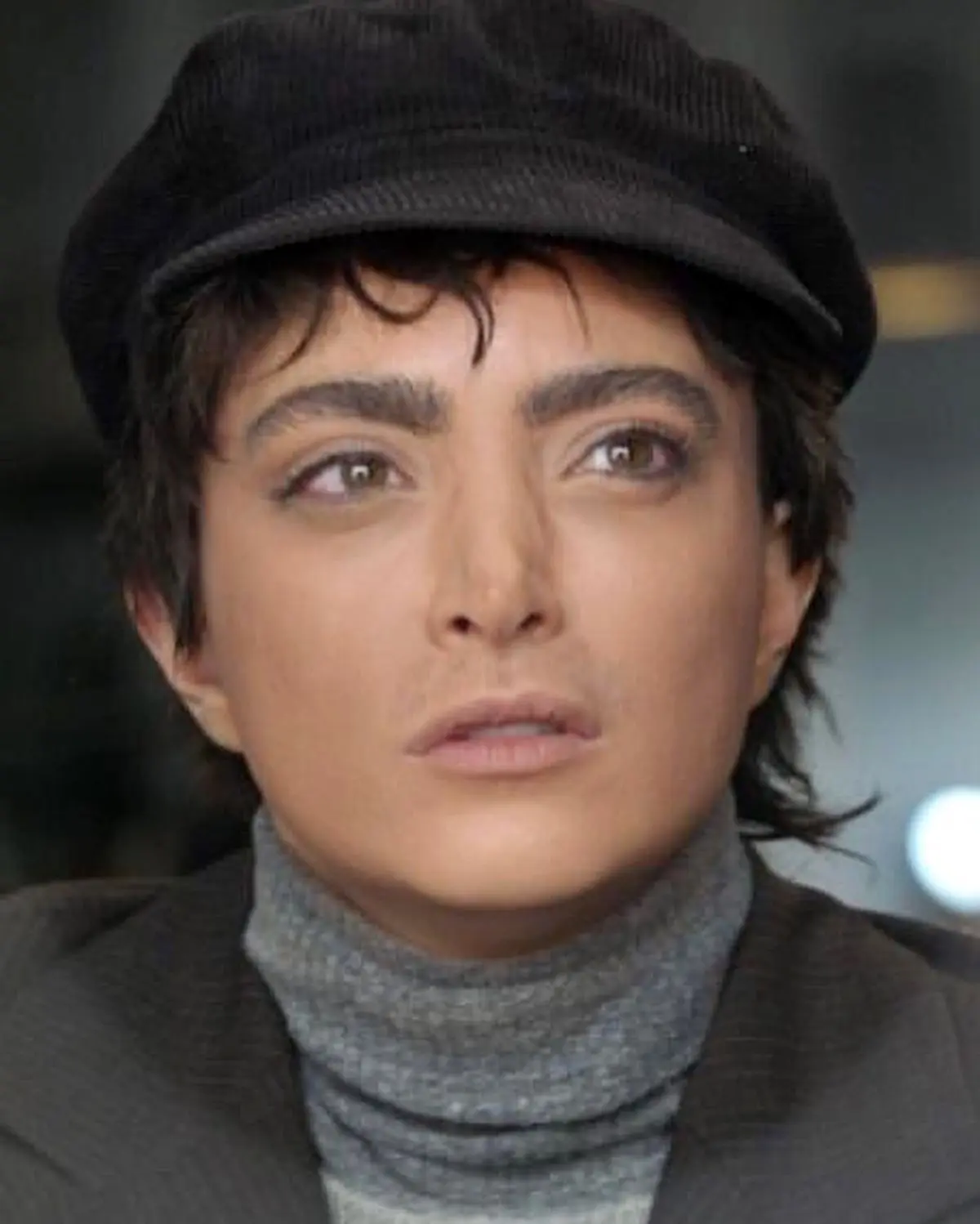  بهنوش طباطبایی و گریم عجیبش+عکس