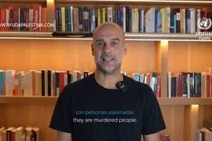 حمله تند گواردیولا به رژیم اشغالگر صهیونی