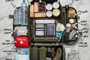 آماده‌سازی کوله شرایط بحران 