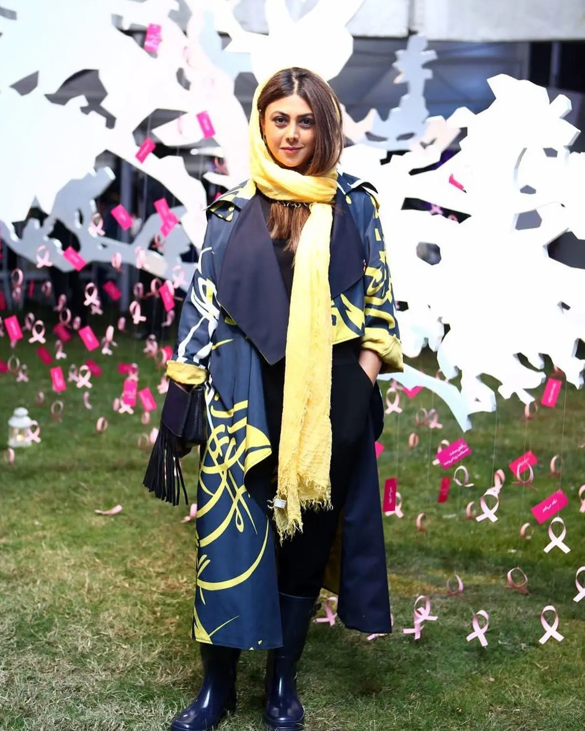 عکس عجیب آزاده صمدی بازیگر «میخواهم زنده بمانم»