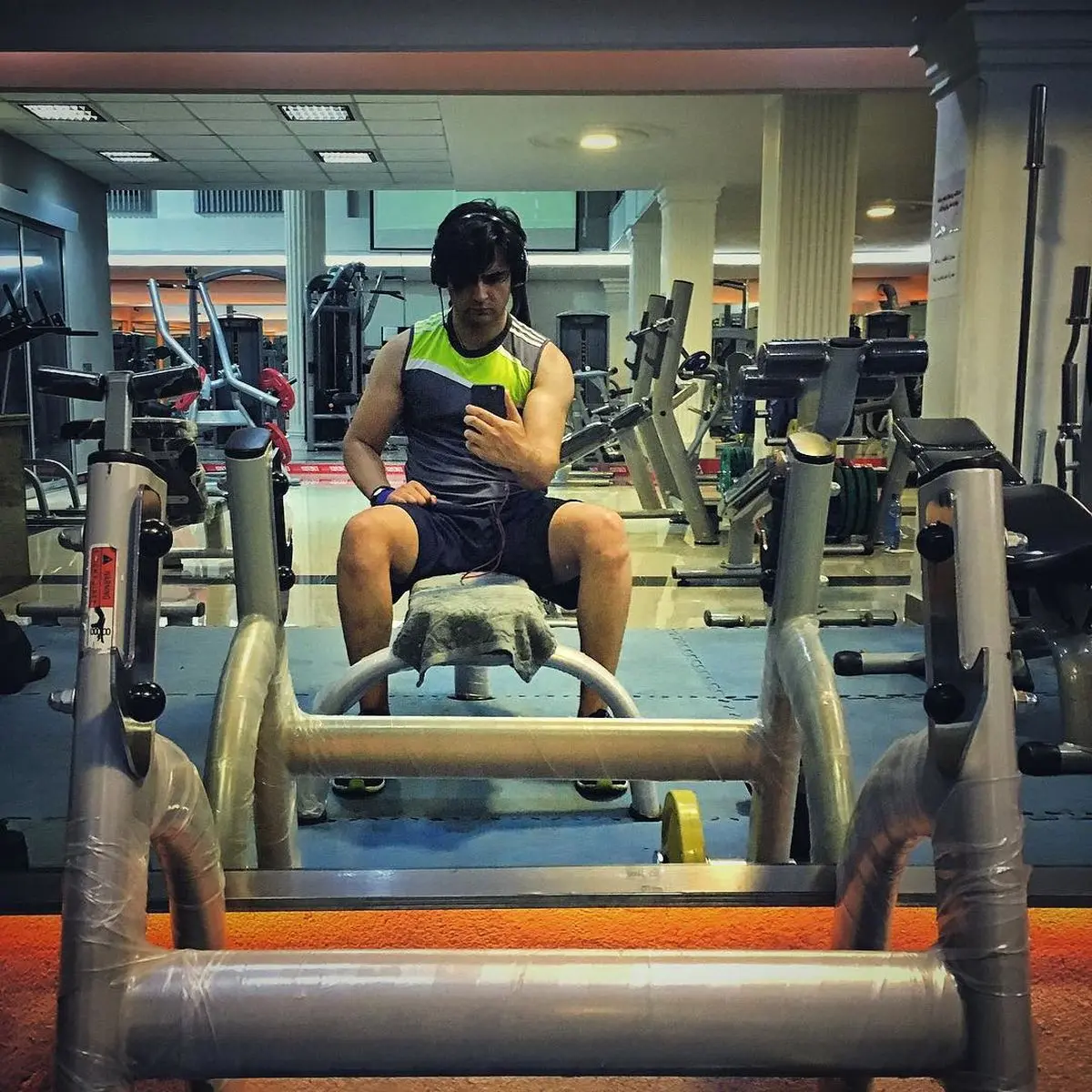 امیرحسین آرمان در باشگاه لاکچری+عکس