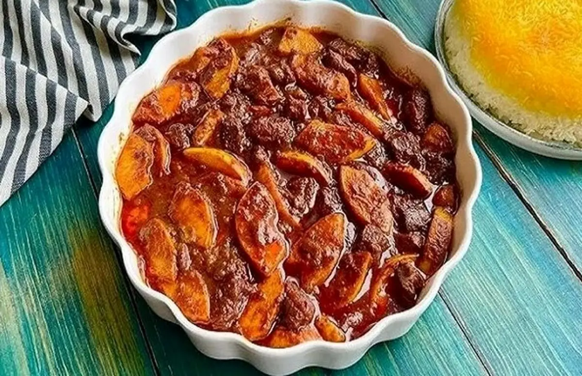 خورشت «به» با ماهیچه | غذای اشرافی برای دورهمی شب یلدا