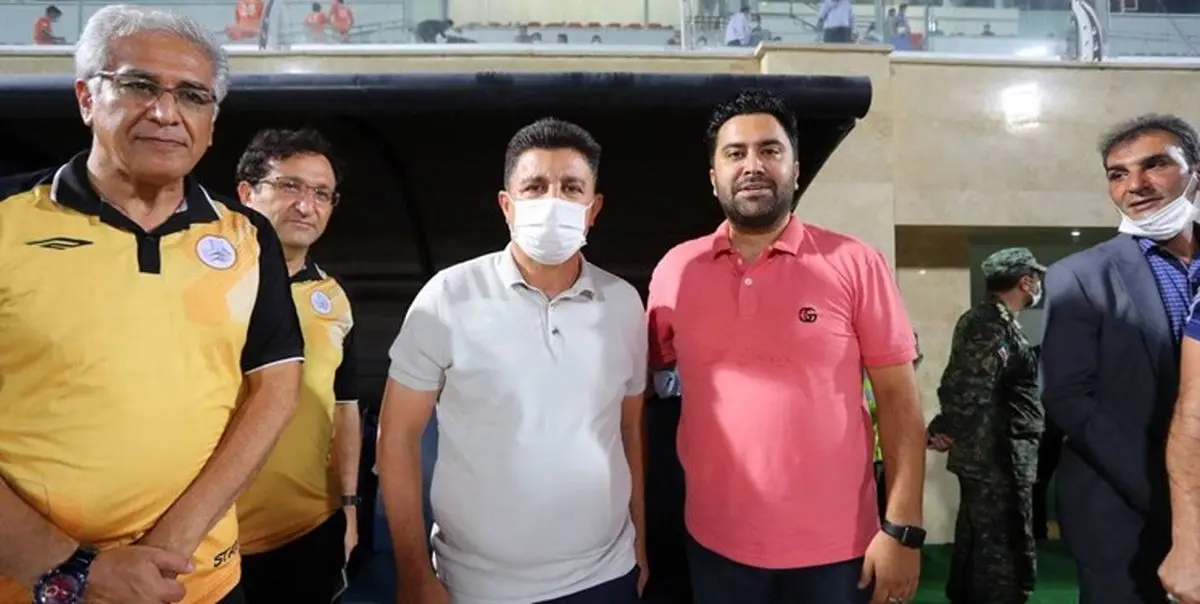 درگیری بازیکن سایپا و گل گهر