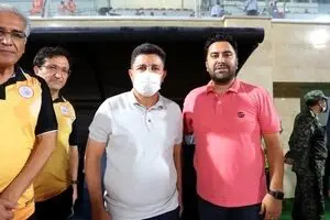 درگیری بازیکن سایپا و گل گهر