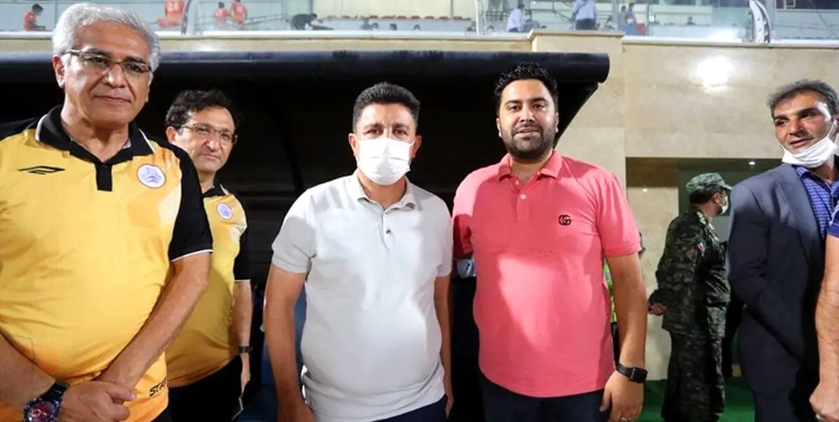 درگیری بازیکن سایپا و گل گهر