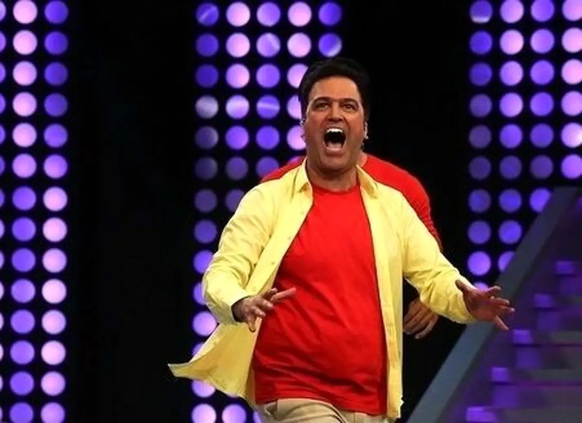 لحظه عجیب از حال رفتن حمید لولایی بعد از ترساندنش در برنامه شب‌آهنگی / فیلم