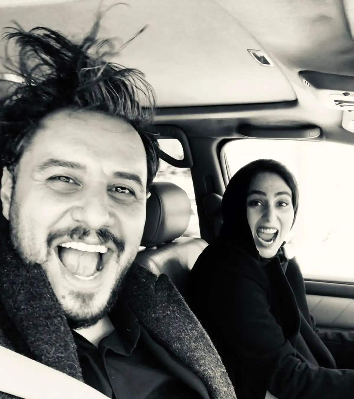 ویدئوی کتک کاری جواد عزتی و همسر دومش لورفت | دلخوری مه لقا باقری از عکس خودمونی جواد و رعنا