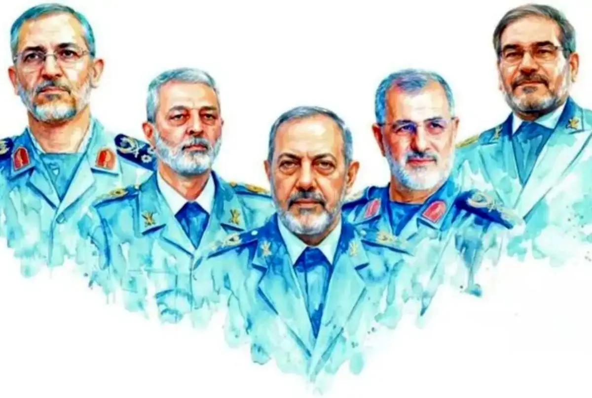 تصاویر تابوت فرماندهان شهید «جنگ رمضان» 