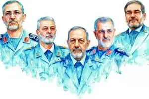 تصاویر تابوت فرماندهان شهید «جنگ رمضان» 
