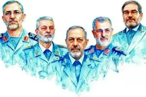 تصاویر تابوت فرماندهان شهید «جنگ رمضان» 