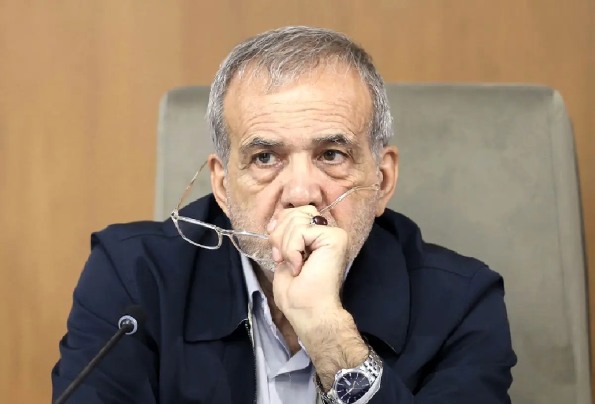 عکسی پربازدید از دیشب تا حالا از پزشکیان  