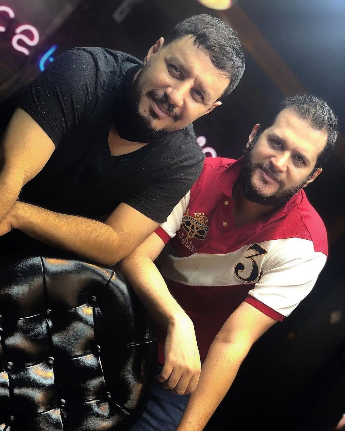  عکس دیده نشده سیاوش خیرابی و بازیگر سریال زخم کاری