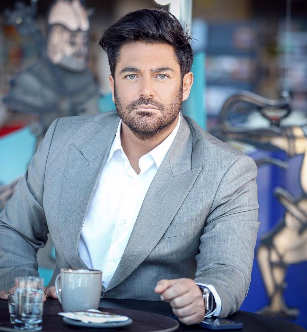 اولین عکس دو نفره محمدرضا گلزار و همسرش در ملا عام | رونمایی محمدرضا گلزار از همسرش