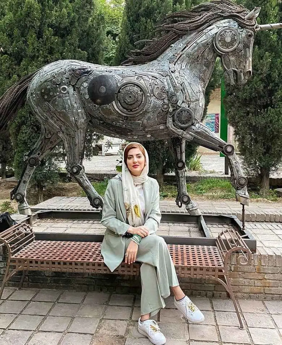 عکسی متفاوت از هلیا امامی 