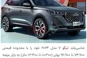 تیگو ۷ رو ۸۰۰ میلیون تومان وارد میکنن و ۳ میلیارد تومان میفروشن