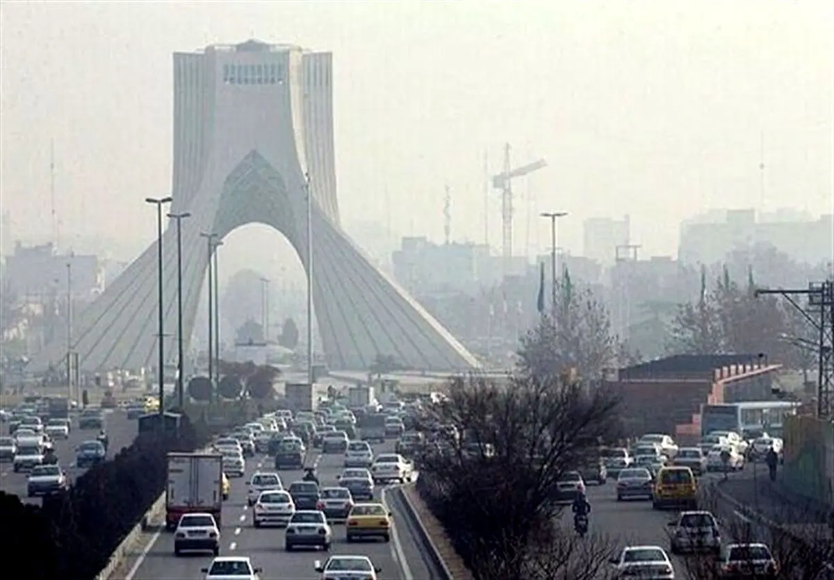 هشدار نارنجی آلودگی هوا در تهران
