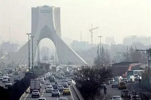 هشدار نارنجی آلودگی هوا در تهران