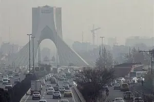 هشدار نارنجی آلودگی هوا در تهران