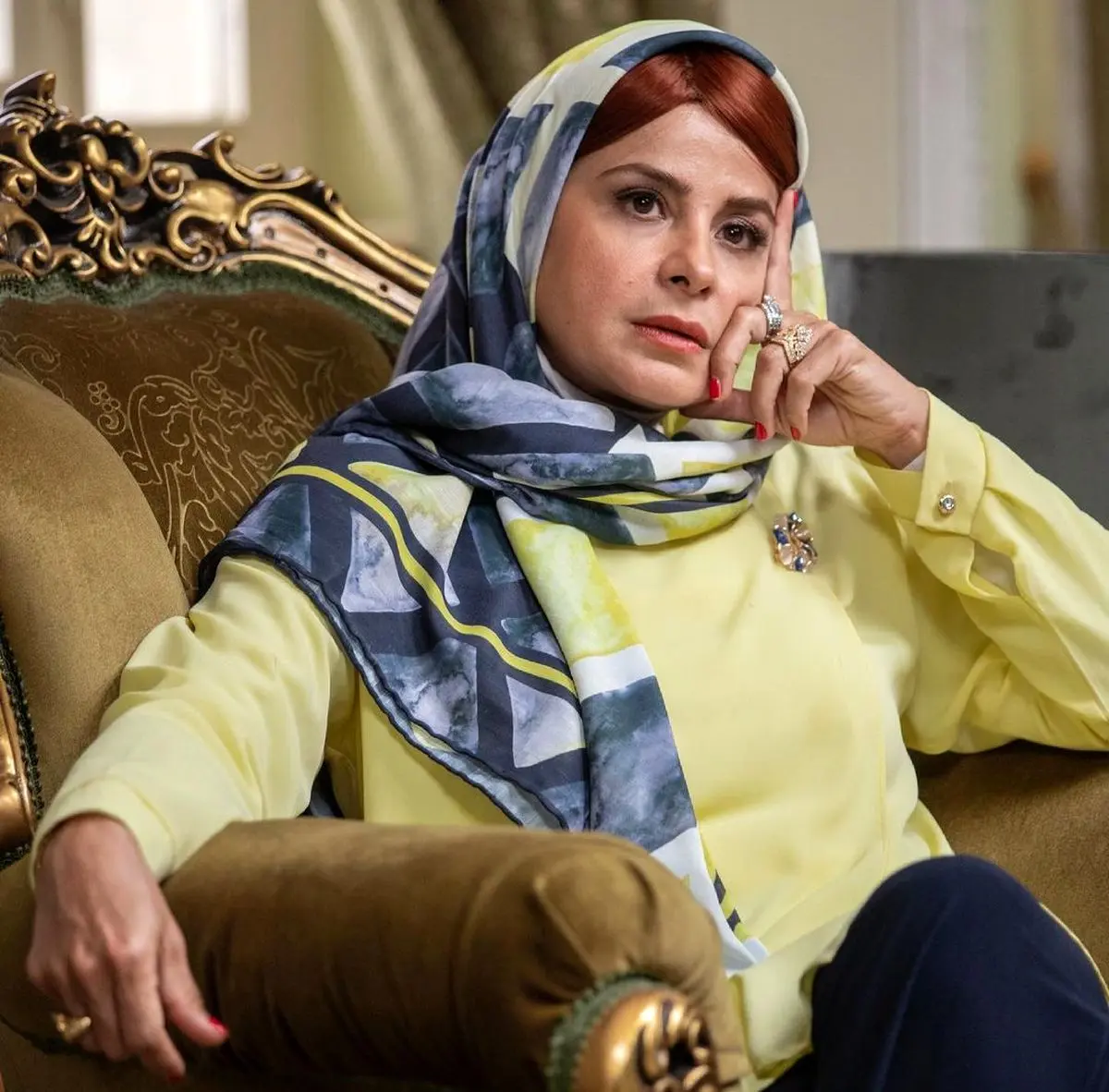 سیما تیرانداز و هفته های پایانی سریال «دراکولا» /عکس