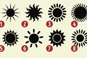 تست شخصیت شناسی : یکی از خورشید ها را انتخاب کن و شگفت زده شو !