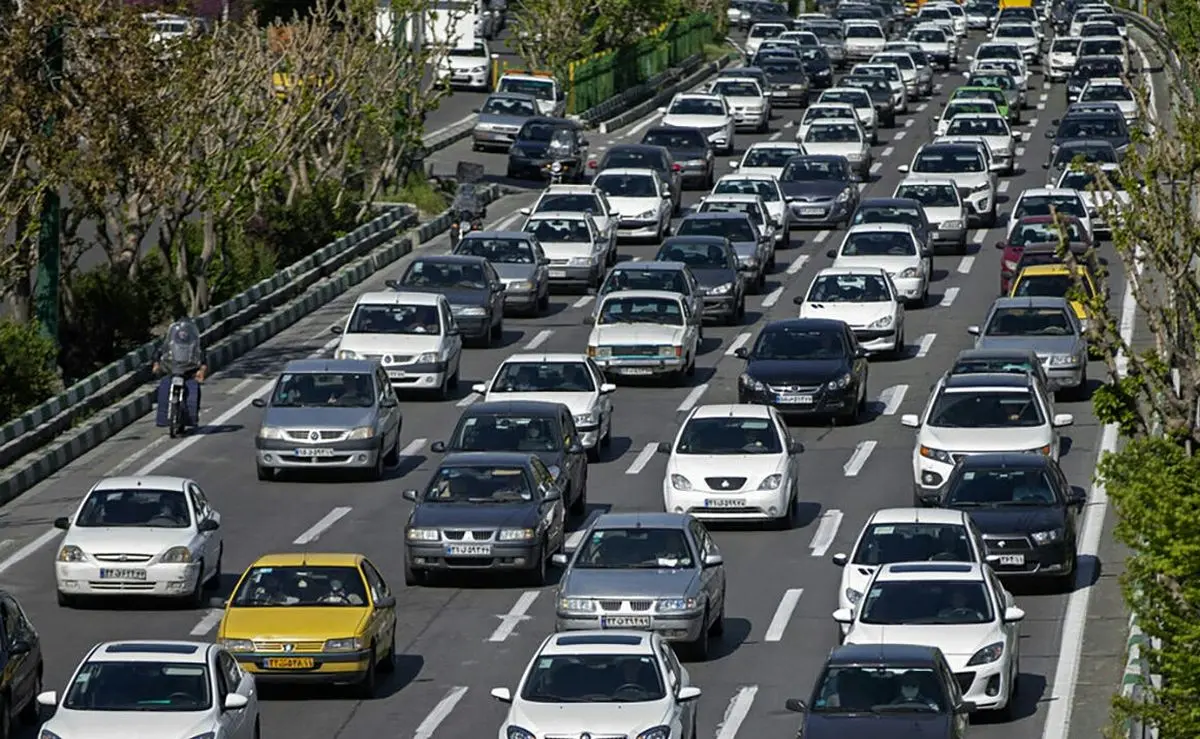 وضعیت ترافیکی معابر تهران امروز 12 خرداد