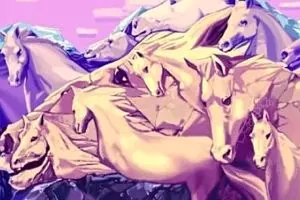 تست شخصیت‌شناسی | در نگاه اول چند اسب دیدی ؟ جواب تو همه چیز را فاش می‌کند!