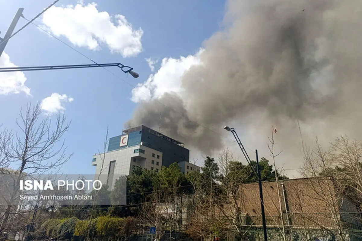 وضعیت خطرناک دکل شبکه دو پس از حملات دشمن