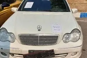 پلیس با بنز دزدی در تعقیب مجرم
