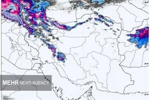هواشناسی چهارشنبه ۲۲ بهمن | ورود سامانه بارشی جدید 