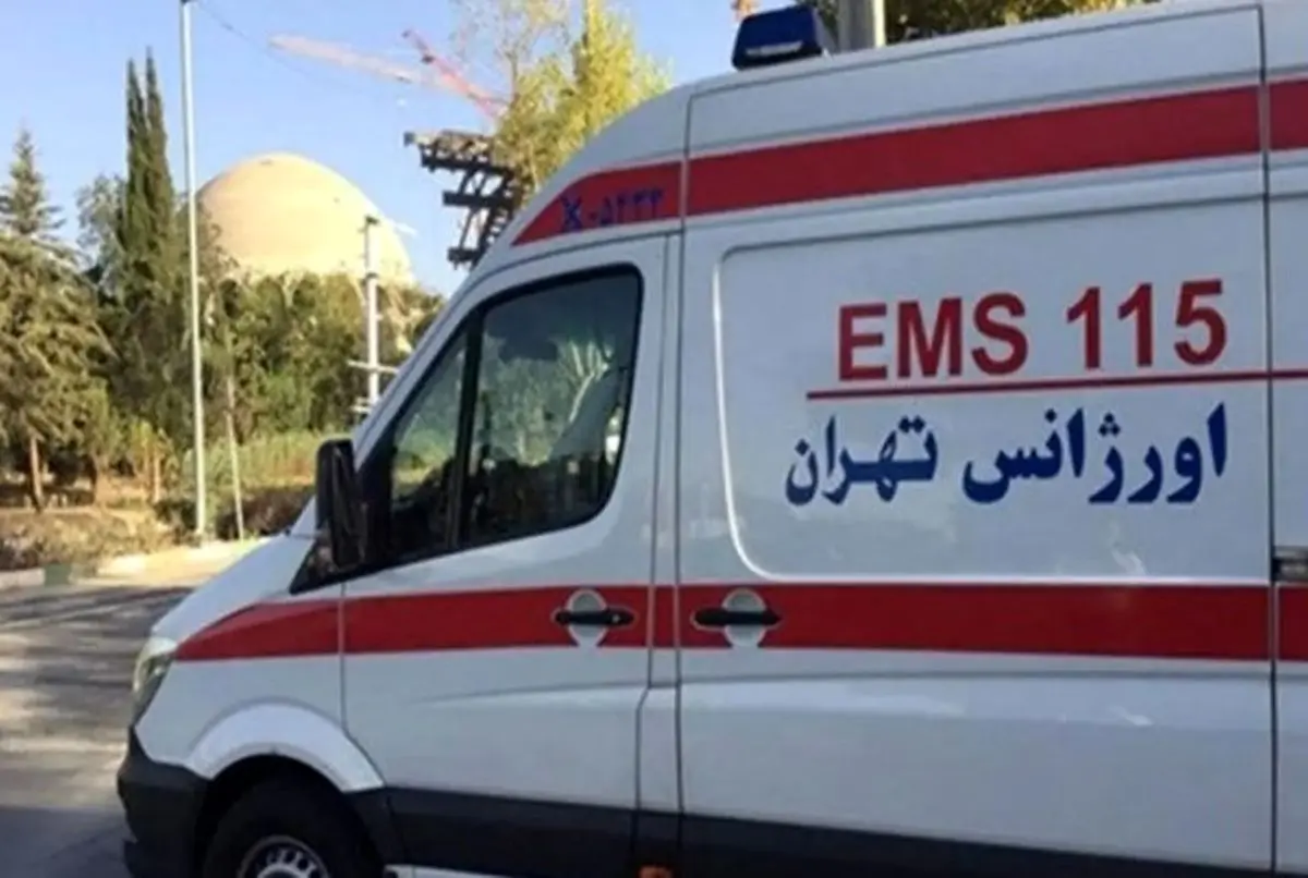 حمله موشکی به آمبولانس اورژانس در محدوده تهرانسر