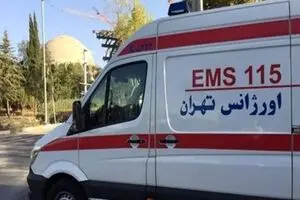 حمله موشکی به آمبولانس اورژانس در محدوده تهرانسر