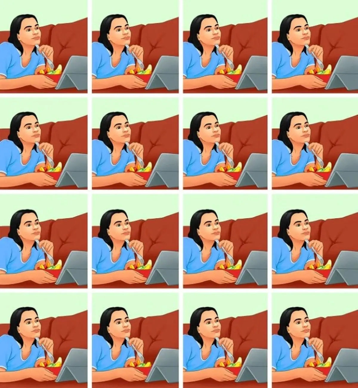 یکی از خانم ها با بقیه فرق داره؛ کدومه؟ | تست هوش