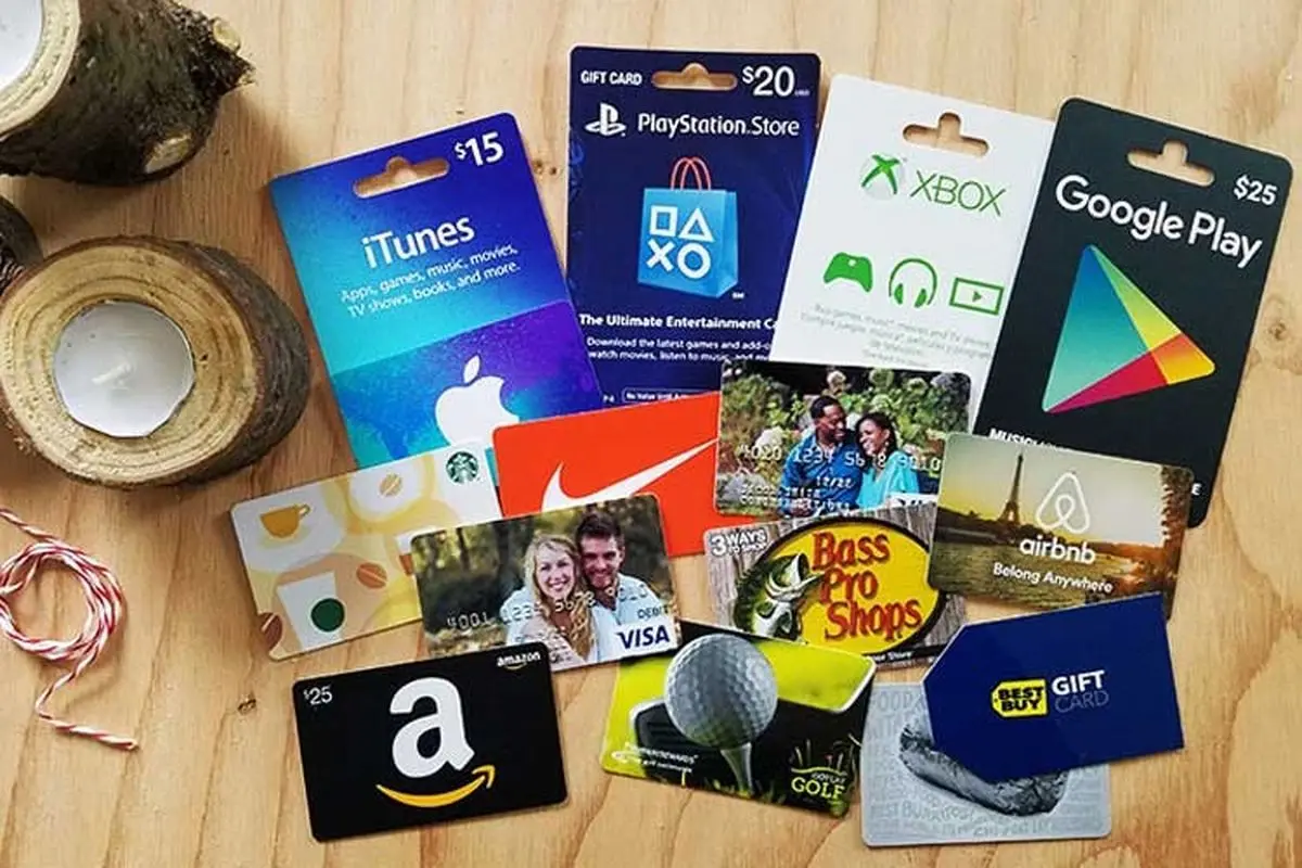 فروش  انواع گیفت کارت با تحویل فوری در موبوگیفت