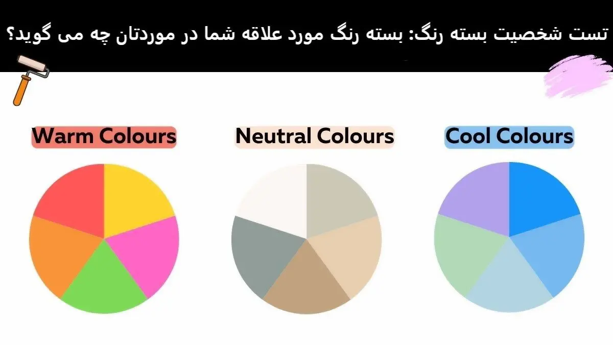 بگو کدوم طیف رنگی و دوست داری تا بهت بگم تو زندگی خوشحالی یا نه | تست شخصیت شناسی