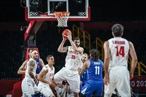 باخت تیم بسکتبال ایران مقابل جمهوری چک