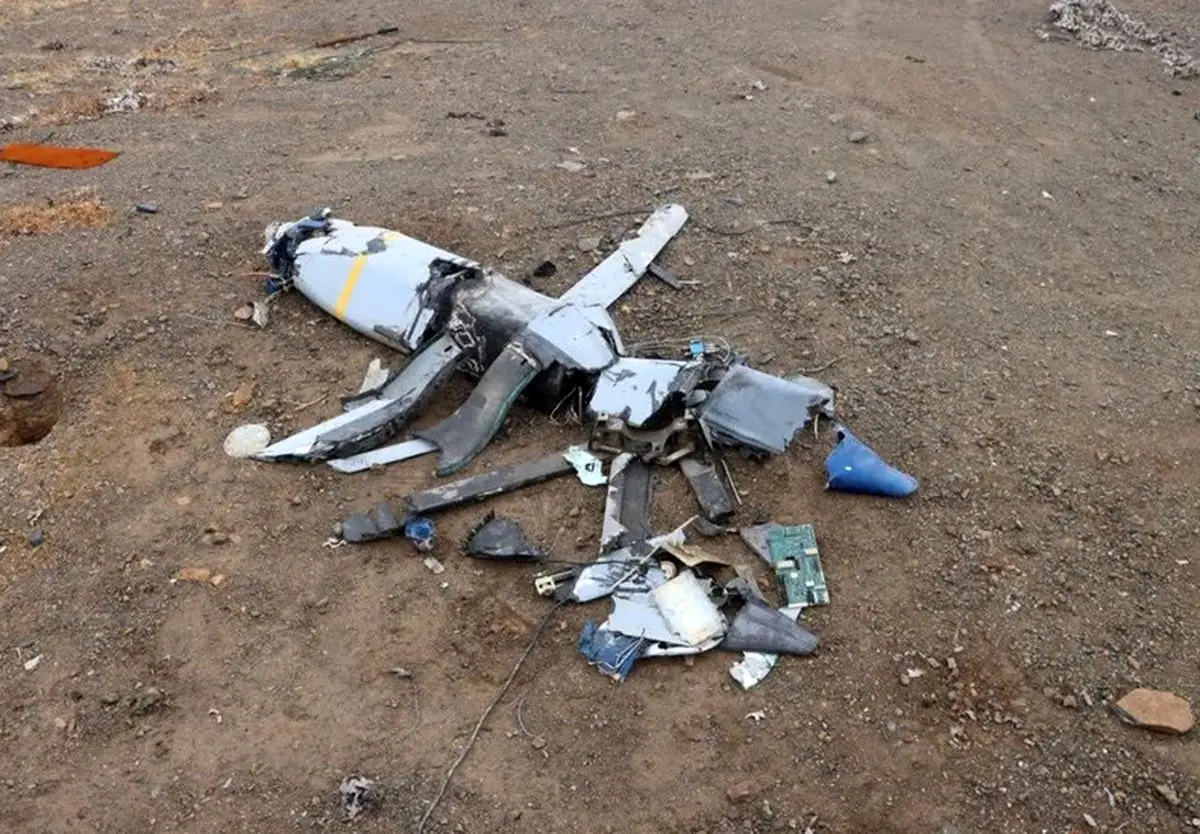 انهدام پهپاد هرمس اسرائیلی توسط پدافند ارتش