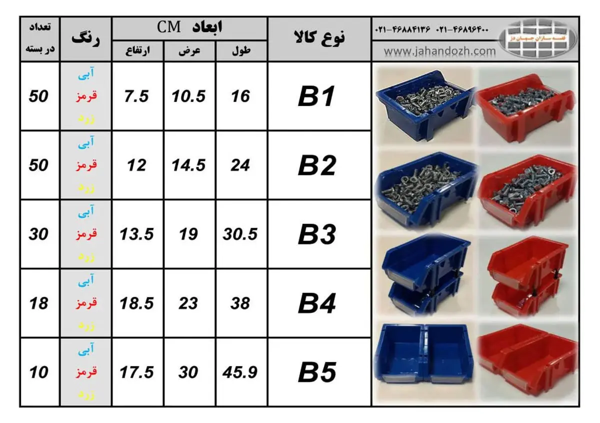 جعبه پلاستیکی انبار از کجا بخریم؟