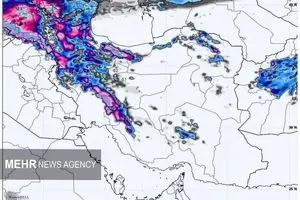 وضعیت آب و هوایی یکشنبه ۱۹ بهمن | ادامه بارش سنگین باران 